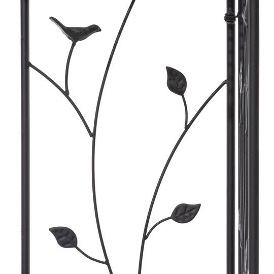 Glitzhome® 3-Tiered Metal Corner Shelf Planter Stand